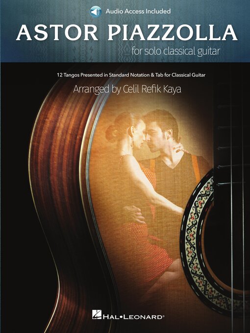 Cover image for Astor Piazzolla for Solo Classical Guitar
